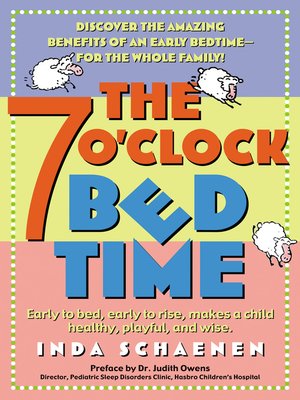 The 7 O'Clock Bedtime - ebook
